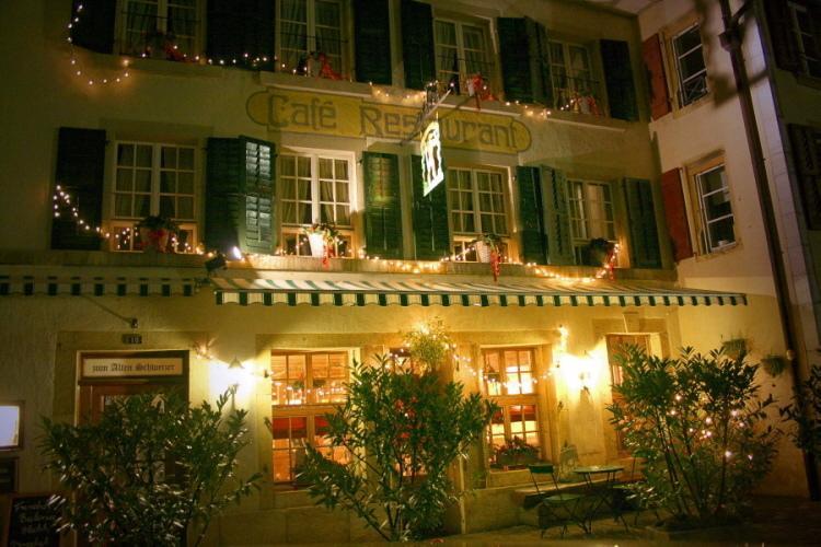 Hotel Zum Alten Schweizer Twann Dış mekan fotoğraf